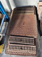 gietijzeren putdeksels en gootroosters., Doe-het-zelf en Bouw, Ophalen, Gebruikt