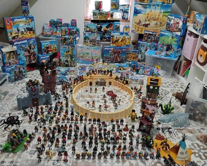 Collection de playmobil 6548, Verzamelen, Poppetjes en Figuurtjes, Gebruikt, Ophalen