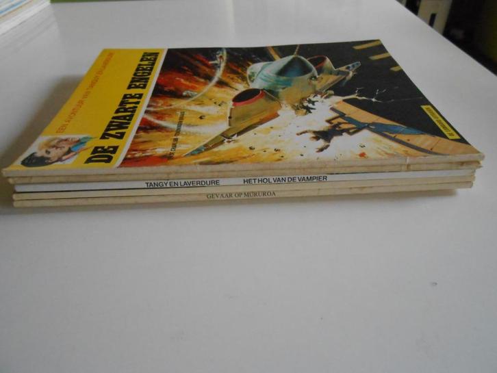 5 strips Tanguy en Laverdure in eerste druk, Boeken, Stripverhalen, Ophalen of Verzenden