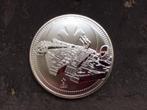 2021 Niue - Star Wars - Millennium Falcon - 1 oz silver, Postzegels en Munten, Ophalen of Verzenden, Zilver