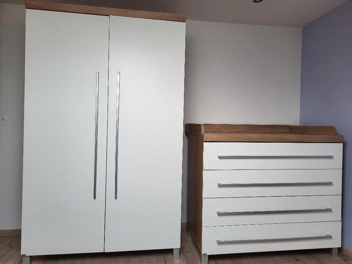 Paidi  baby / jeugdkamer, Huis en Inrichting, Kasten | Kleerkasten, Gebruikt, Met lade(s), Met deur(en), Met plank(en), Met hangruimte