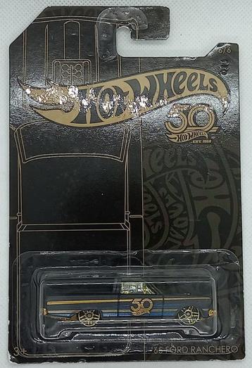 Hotwheels 50th anniversary Black and Gold '65 Ford Ranchero beschikbaar voor biedingen