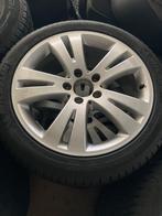 Mercedes C-klasse set Zomerbanden met velgen 245-55-17 Miche, Auto-onderdelen, Banden en Velgen, Ophalen, Gebruikt, Banden en Velgen
