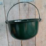 Grote ketels als bloembak plantenbak groen heksenketel, Tuin, Minder dan 30 cm, Minder dan 60 cm, Rond