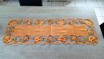 Rechthoekige oranje placemat 114 x 38 cm, Ophalen of Verzenden, Nieuw, Rechthoek, Binnen