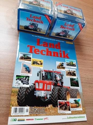 2 gesloten boxen panini + leeg album landbouw beschikbaar voor biedingen