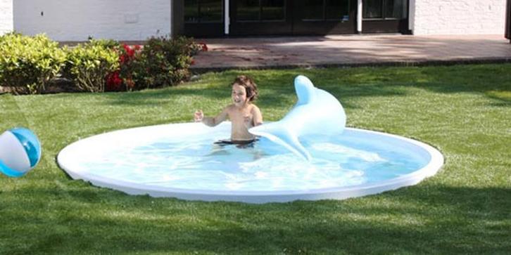 inbouwzwembad kids, Tuin en Terras, Zwembaden, Gebruikt, Inbouwzwembad, Minder dan 80 cm, 200 tot 400 cm, 200 tot 300 cm, Rond