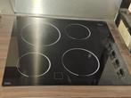 keramische kookplaat 58x51cm, Elektronische apparatuur, 4 kookzones, Gebruikt, Inbouw, Ophalen