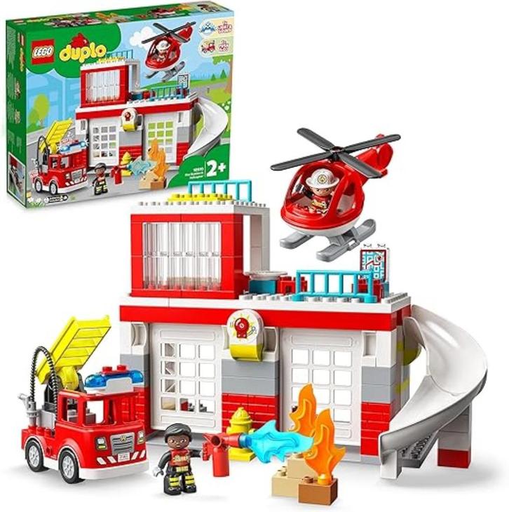 LEGO DUPLO Brandweerkazerne SNELLE GRATIS LEVERING, Kinderen en Baby's, Speelgoed | Duplo en Lego, Nieuw, Duplo, Complete set