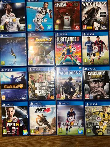 Playstation 4 games beschikbaar voor biedingen