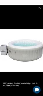 BESTWAY Lay-Z-Spa Tahiti AirJet Whirlpool, 180 x 66 cm, 2-4, Tuin en Terras, Ophalen, Zo goed als nieuw, Grondzeil, Opblaasbaar