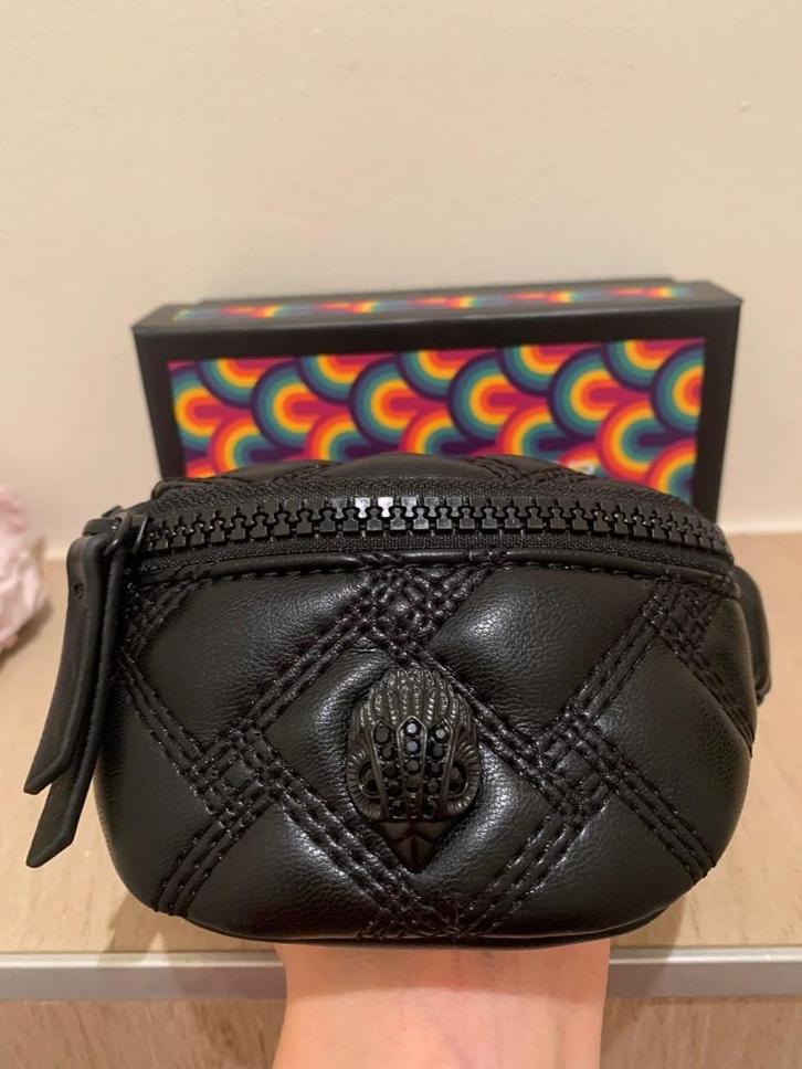 Kurt Geiger, Handtassen en Accessoires, Tassen | Schoudertassen, Zo goed als nieuw, Zwart, Leer, Ophalen