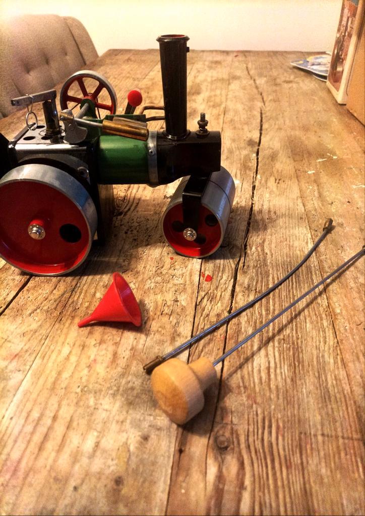 Mamod SR1A Steam Roller – modèle à vapeur fonctionnel, Collections, Jouets, Comme neuf, Enlèvement ou Envoi