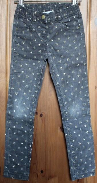 Grijze jegging van Palomino (maat 128 / 8 jaar), Kinderen en Baby's, Kinderkleding | Maat 128, Gebruikt, Meisje, Broek, Ophalen of Verzenden