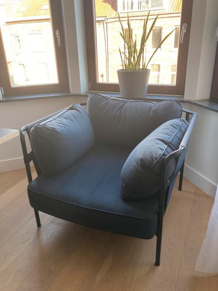 Can fauteuil Hay - Bouroullec, Huis en Inrichting, Fauteuils, Gebruikt, Stof, Ophalen