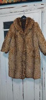Manteau vintage en fausse fourrure taille L, Enlèvement ou Envoi, Comme neuf, Taille 42/44 (L)