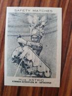 Etiketten  Safety Matches ,Huis Astrid,Manneken Pis, Ophalen of Verzenden