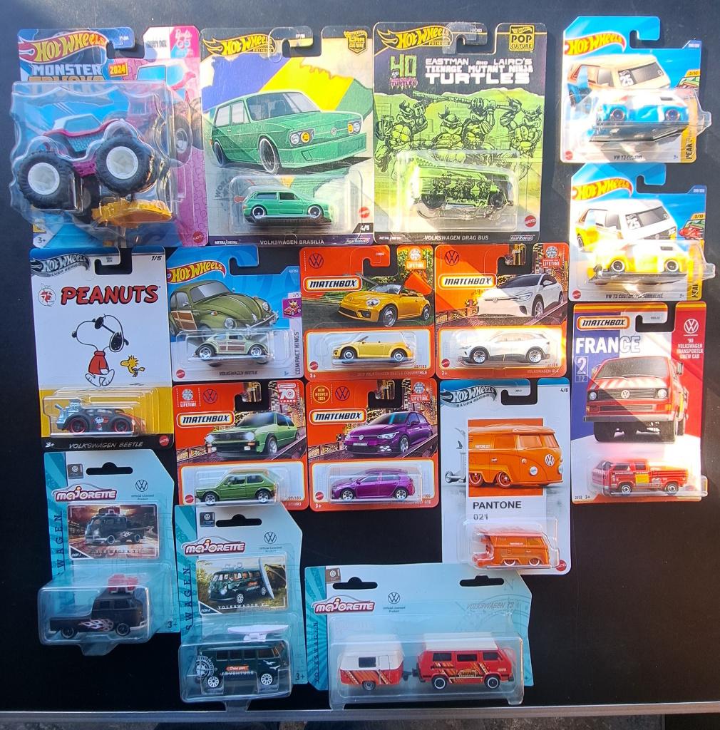 vw hot wheels majorette matchbox, Hobby en Vrije tijd, Modelauto's | Overige schalen, Nieuw, Auto, Ophalen of Verzenden