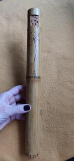 Bamboe flute, Muziek en Instrumenten, Zo goed als nieuw, Ophalen