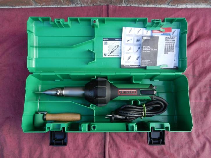 Leister Triac ST Heteluchtpistool In Koffer - 1600W, Doe-het-zelf en Bouw, Gereedschap | Overige machines, Zo goed als nieuw, Ophalen