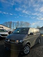 VW T6 TRANSPORTER DSG-AUTOMAAT/3ZIT-LEDER-AIRCO-PDC, Autos, Volkswagen, Cuir, Argent ou Gris, Entreprise, 3 places