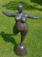 een dikke vrouw in bronzen BOTERO-stijl, moderne kunst!, Tuin en Terras, Ophalen, Nieuw, Overige materialen, Abstract beeld