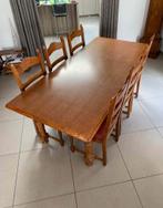 Eiken eetafel, Ophalen, Rechthoekig