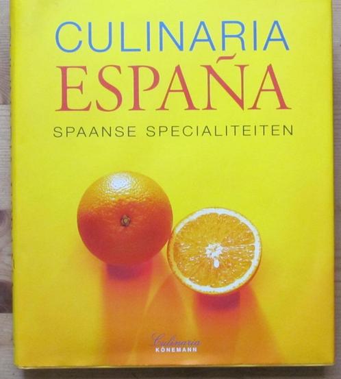 kook- en cultuurboek Culinaria Espana Spaanse Specialiteiten, Boeken, Kookboeken, Zo goed als nieuw, Voorgerechten en Soepen, Hoofdgerechten