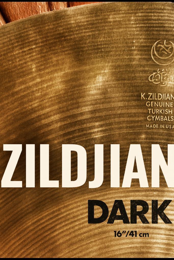 Pre-owned Zildjian K Dark Series – Vintage, Custom & Modern, Muziek en Instrumenten, Instrumenten | Onderdelen, Gebruikt, Drums of Percussie