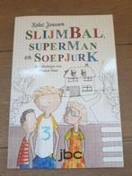 lees boek "Slijmbal, Superman en soepjurk", Boeken, Kinderboeken | Jeugd | 10 tot 12 jaar, Ophalen of Verzenden, Gelezen, Fictie