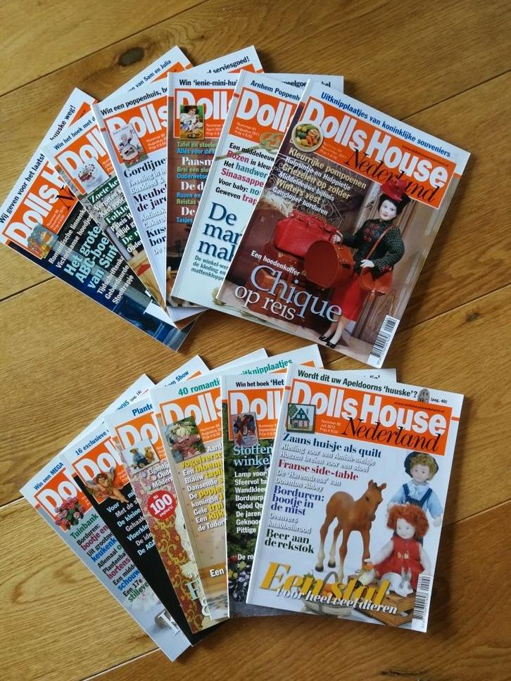 14 Dolls house magazines - nieuw/als nieuw - ook apart, Verzamelen, Poppenhuizen en Toebehoren, Nieuw, Overige typen, Ophalen of Verzenden