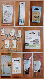 Lot accessoires audio - vidéo - Neuf, Ophalen of Verzenden, Nieuw, HDMI-kabel