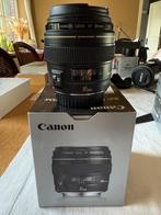 Canon EF 85mm f/1.8 USM (incl zonnekap en doos), Ophalen, Zo goed als nieuw, Standaardlens