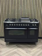 Boretti Fornuis 120cm Gas + Frytop + Multifunctionele Ovens, Enlèvement ou Envoi, Gril, Gaz