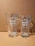 2 duvel glazen 666, Verzamelen, Ophalen of Verzenden, Zo goed als nieuw
