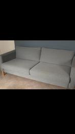Lichtgrijze zetel – moderne look & afneembare hoezen, Ophalen, Gebruikt, Overige maten