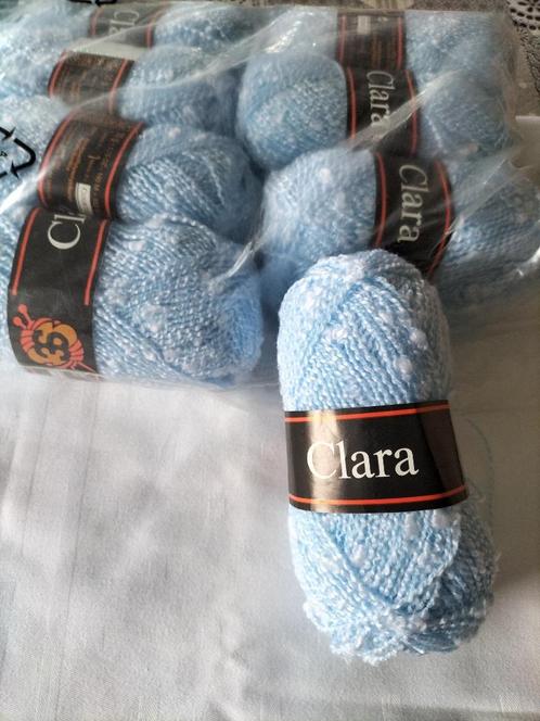 Pelote de laine 3 Suisses Carla 12 pelotes bleu ciel., Hobby & Loisirs créatifs, Tricot & Crochet, Neuf, Tricot ou Crochet, Enlèvement ou Envoi