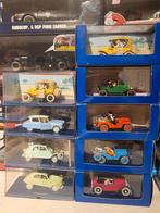 Autos van kuifje en badman 1/43 nog in goede staat, Ophalen of Verzenden