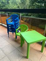 Kindertafel met 5 stoelen, Kinderen en Baby's, Ophalen, Zo goed als nieuw, Stoel(en)