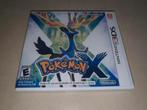 Pokemon X 3DS Game Case, Comme neuf, Envoi