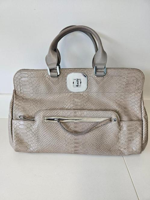 Originele Handtas Longchamp, Handtassen en Accessoires, Tassen | Damestassen, Gebruikt, Handtas, Beige, Ophalen of Verzenden
