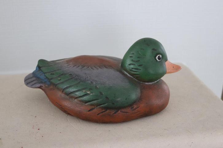 Ceramieken eend, Huis en Inrichting, Woonaccessoires | Overige, Zo goed als nieuw, Ophalen of Verzenden