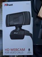 Trust Trino hd webcam, Envoi, Neuf, Micro