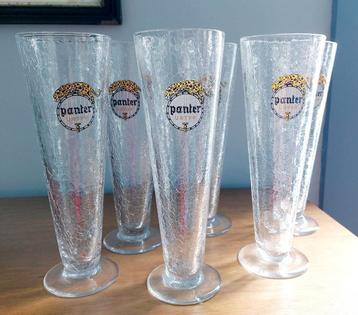 Panter urtyp 6 craquelé glazen collector beschikbaar voor biedingen