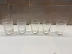 5 verres à liqueur anciens, Enlèvement ou Envoi