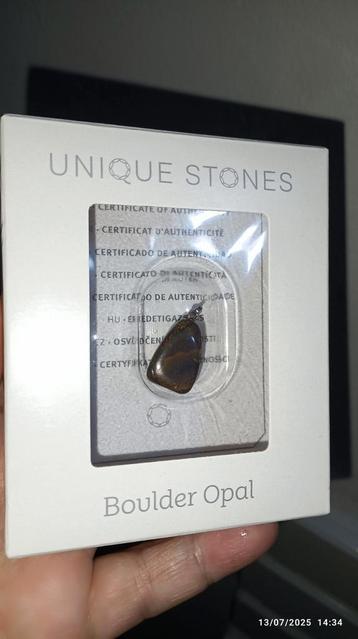 Australian Boulder opaal hanger  beschikbaar voor biedingen