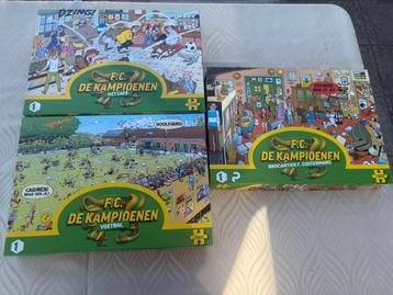 Fc de kampioenen puzzels. 1000 stukken., Hobby en Vrije tijd, Ophalen, 500 t/m 1500 stukjes, Zo goed als nieuw, Legpuzzel