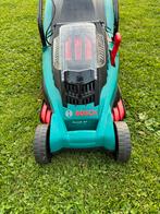 Bosch Rotak 34li met batterij en lader, Tuin en Terras, Grasmaaiers, Ophalen of Verzenden, Zo goed als nieuw