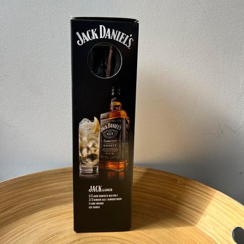 Jack Daniel’s Old No. 7 (0.7L) met glas, Verzamelen, Wijnen, Nieuw, Ophalen