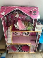 Houten poppenhuis, Ophalen, Zo goed als nieuw, Poppenhuis